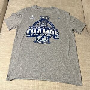 Tampa Bay Lightning Stanley Cup Champs Tee